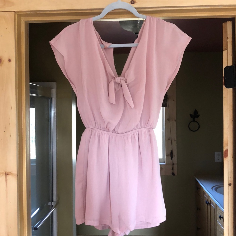 Pink romper